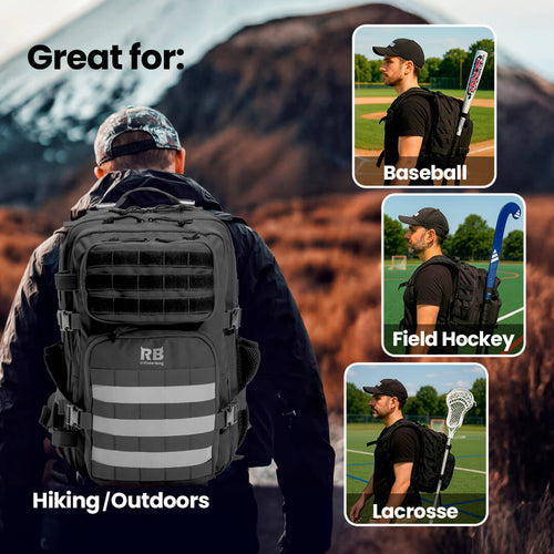 Riderbag Xtreme 30L Tactical Backpack - Black